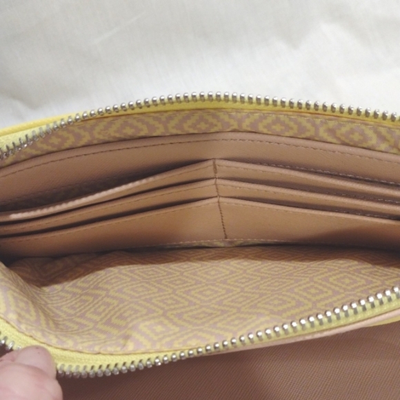 Stella & Dot Double Clutch - Citrine Yellow - Picture 7 of 10